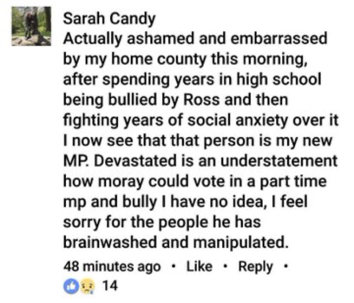 🏴 Zander Cov 🏴 (@_cov1e) on Twitter photo Douglas Ross bullied girls when he was at school.
It would be a real shame if you RT’d the shit out of this, it really would.
<a href="/Douglas4Moray/">Douglas Ross MSP</a> Douglas Ross bullied girls when he was at school.
It would be a real shame if you RT’d the shit out of this, it really would.
<a href="/Douglas4Moray/">Douglas Ross MSP</a>