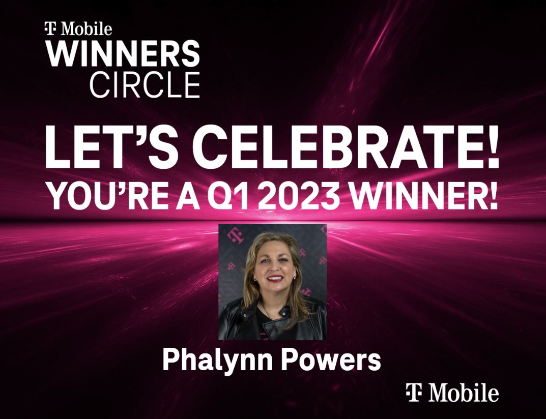 Join me in celebrating @PhalynnMagenta for being a Q1 2023 Winners Circle winner! I’m not sure who’s counting how many quarters she’s led - but keep the success train going, Phalynn! Thank you for driving the Express AR business every single day.