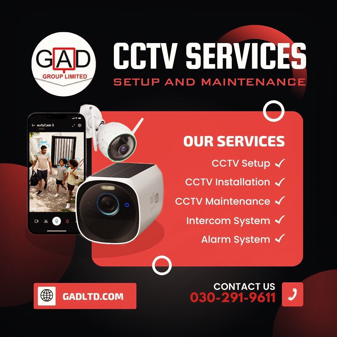 GADLTDGH's tweet photo. Live Smarter and Harder: Home security is a must. Ensure your home is safe with the latest security systems here at GAD Group Limited. We offer the best automation gadgets and installation services. 

Call us for all enquires today: 0302919611 or 0208710158

 Kalyjay https://t.co/bzy6VVy2Wh
