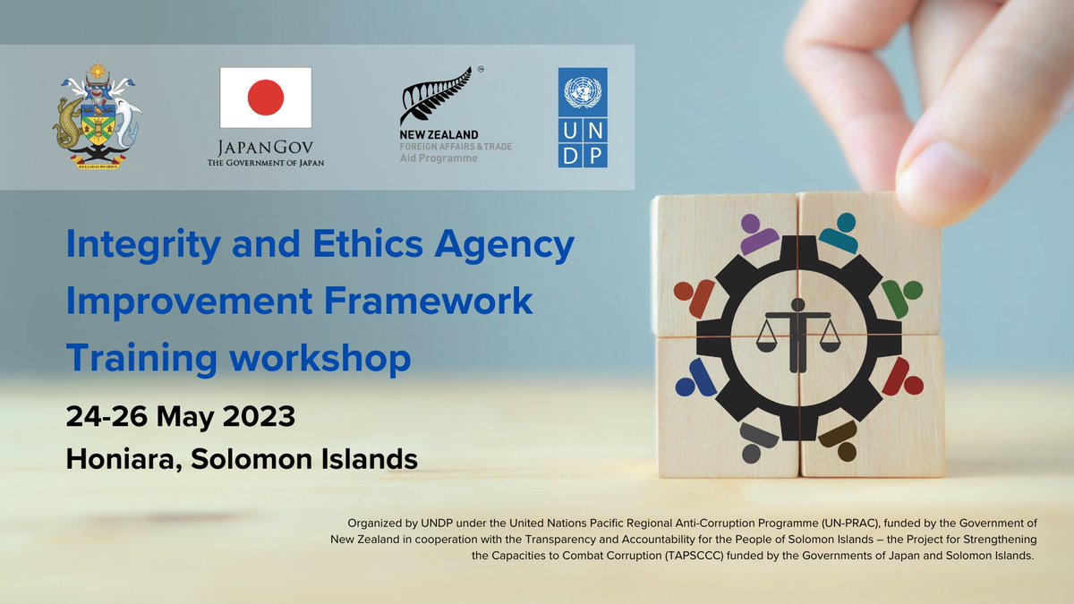 UNDP_Pacific's tweet image. How does an organizational culture of integrity &amp;amp; ethics strengthen institutional functions? 

Public service agencies in 🇸🇧 are discussing a methodological tool to identify bottlenecks and systematically address them. #UNPRAC #AntiCorruption #SDG16