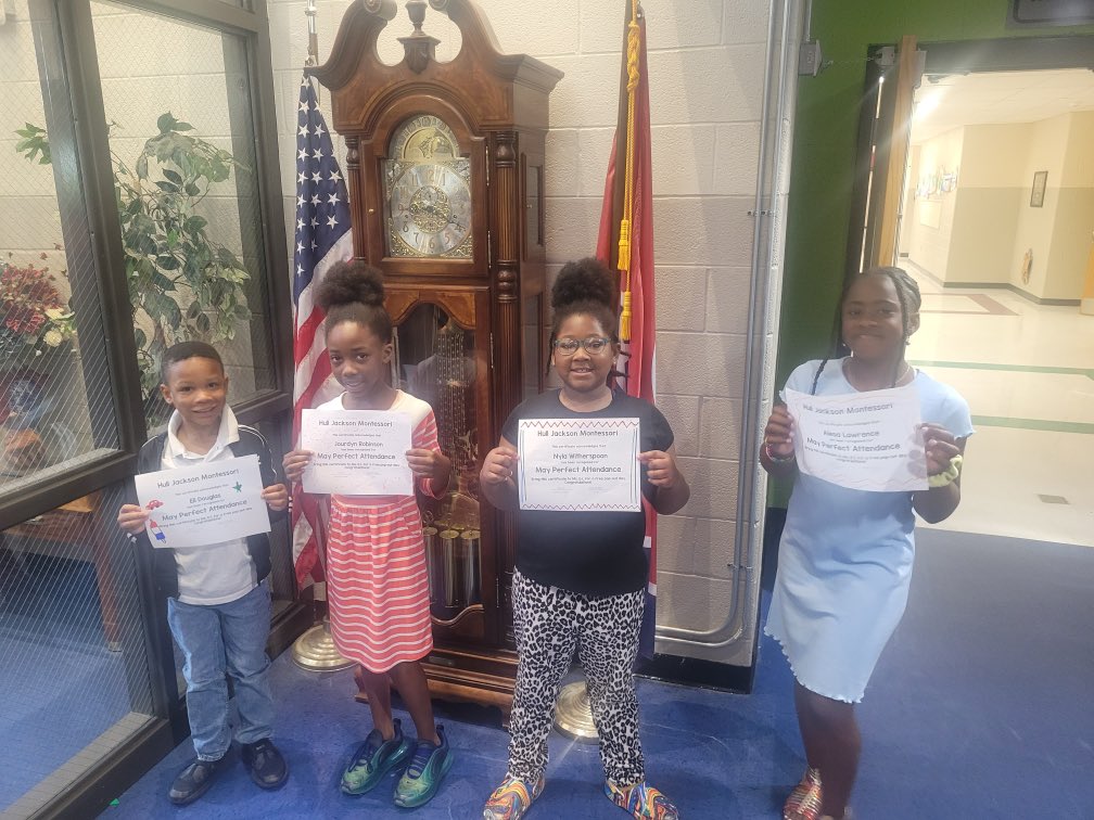 hulljacksones's tweet photo. Congratulations to our scholars with perfect attendance for May!!! #attendancematters https://t.co/Y4XIr5wTcz