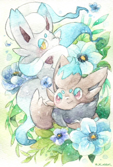 けもみみちゃんとたまにポケモン。 気分で好きな物ばかり描いてます。 #1日でフォロワー何人増えるかチャレンジ