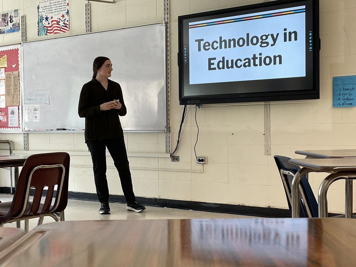 Amazing presentations by three of our WISE students today! So impressed by these students with bright futures ahead. Well done Ryan, Alex, and Raven! 💙💛