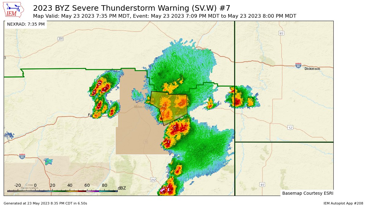 IEMBot BYZ on Twitter "BYZ continues Severe Thunderstorm Warning [wind
