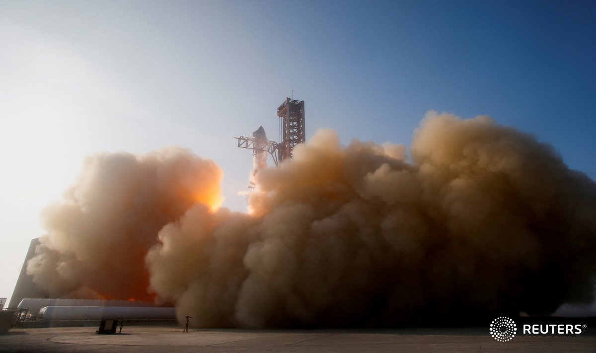 The destroyed remote camera, and one of the photos it took that was on the card inside, after it was retrieved and returned to Reuters, weeks after the SpaceX Starship lifted off from the company’s Boca Chica launchpad on an orbital test mission in Texas. Photos by Joe Skipper