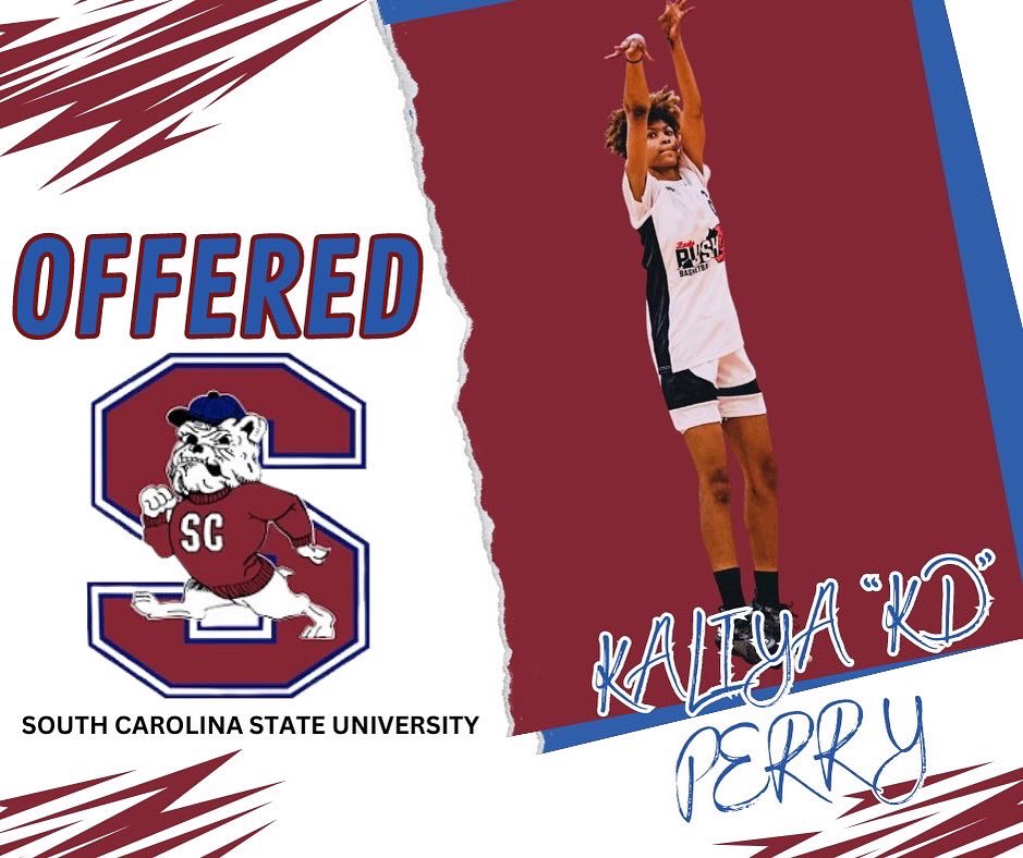 Blessed to receive an offer from South Carolina State