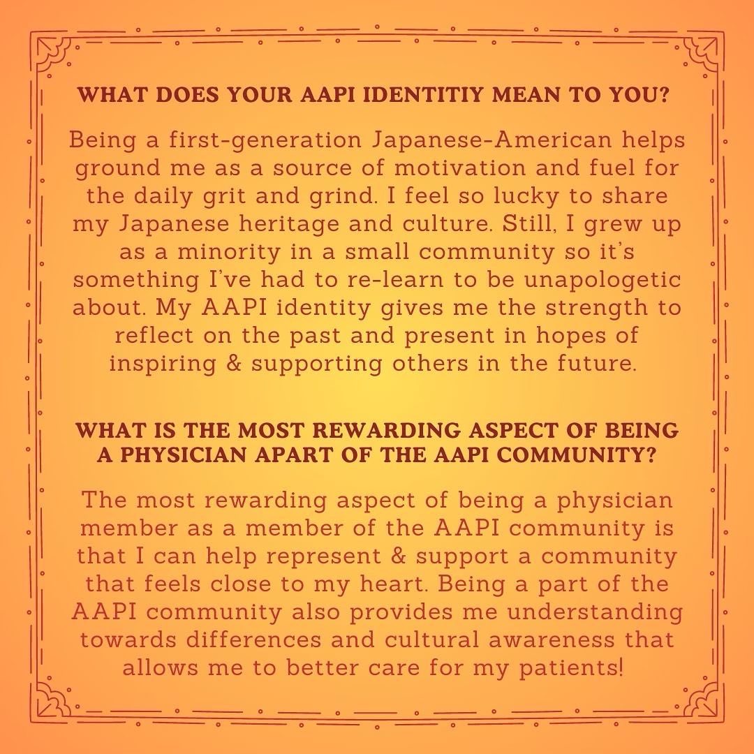 gwapamsa's tweet photo. ✨AAPI Spotlight✨ 

Dr. Sakura Horiuchi, MD is a recent graduate from @GWSMHS. She will be starting her General Surgery Residency this summer at Creighton University! 

@GWSurgery #AAPI #GWProud #MedTwitter https://t.co/qb3z1KYLRd