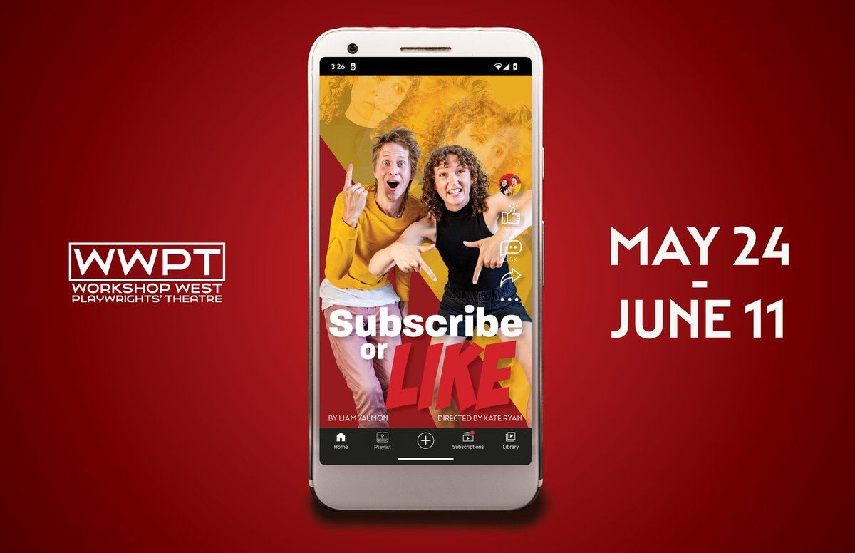APNPlaywrights's tweet photo. Subscribe or Like 

By @salmliam

Presented by @workshopwest

Dates: May 24th - June 11th
Location: The Gateway Theatre (8529 Gateway Blvd NW)

Tickets: https://t.co/xloeU1rzlO https://t.co/OaZY7tWDTV