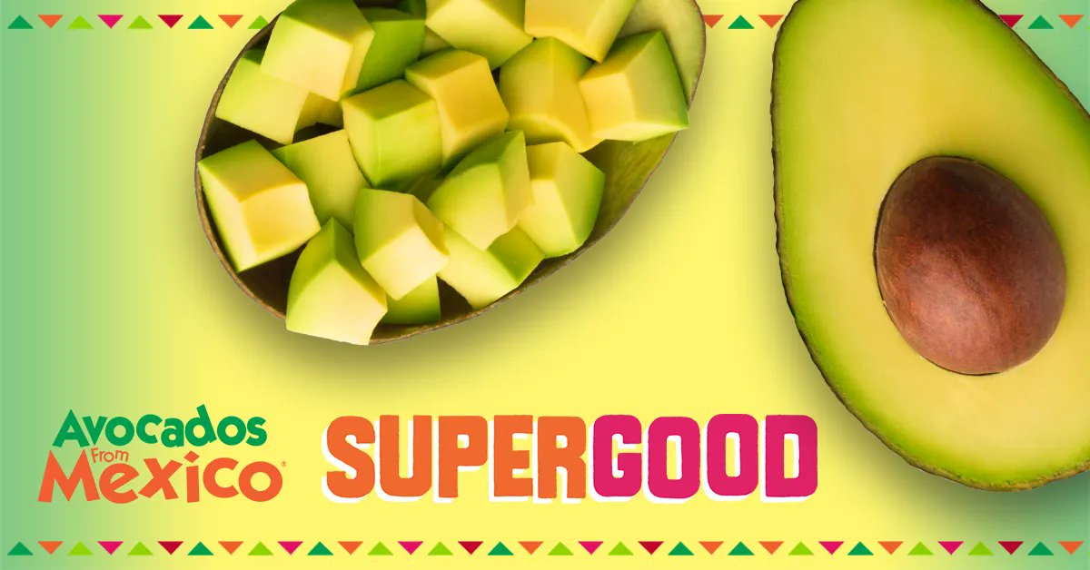paulabendfeldt's tweet image. RT @MomItForward Q18: DID YOU KNOW THAT AVOCADOS DON’T JUST TASTE GOOD —THEY ARE GOOD FOR YOU? FRESH AVOCADOS HAVE GOOD FATS! WHY DO YOU LOVE AVOCADOS? #gno #AvocadoGoodFats #SuperGood  PLS RT