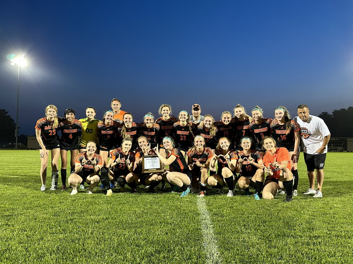 Congratulations to our Badger West Conference Girls Soccer Champions. We are so proud of you! 🧡🖤⚽️