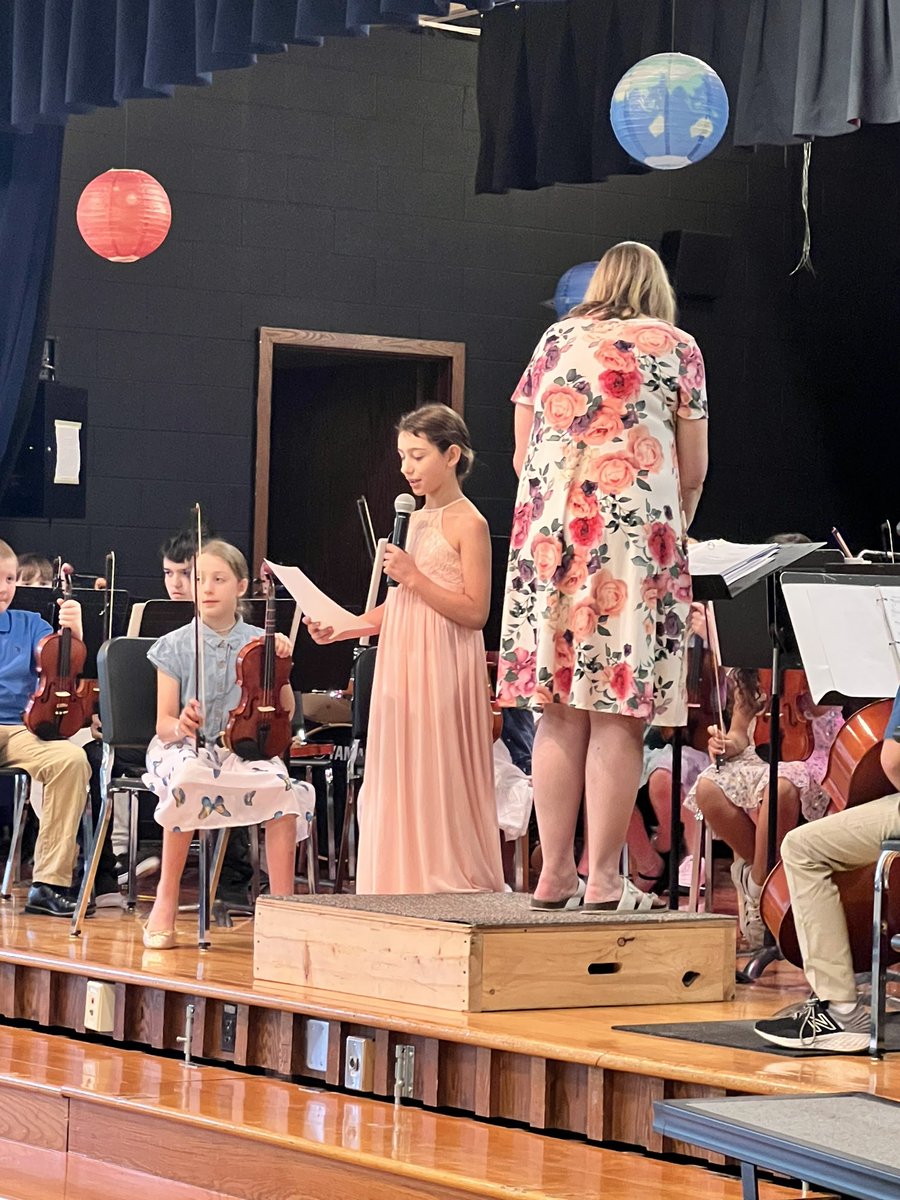 AmyGodkin's tweet photo. 4th grade orchestra was fantastic tonight! Thank you Ms. Rittle and Mr Notarthomas for a fantastic performance . #mrerocks @RittleLori https://t.co/gyWVlnEjcJ