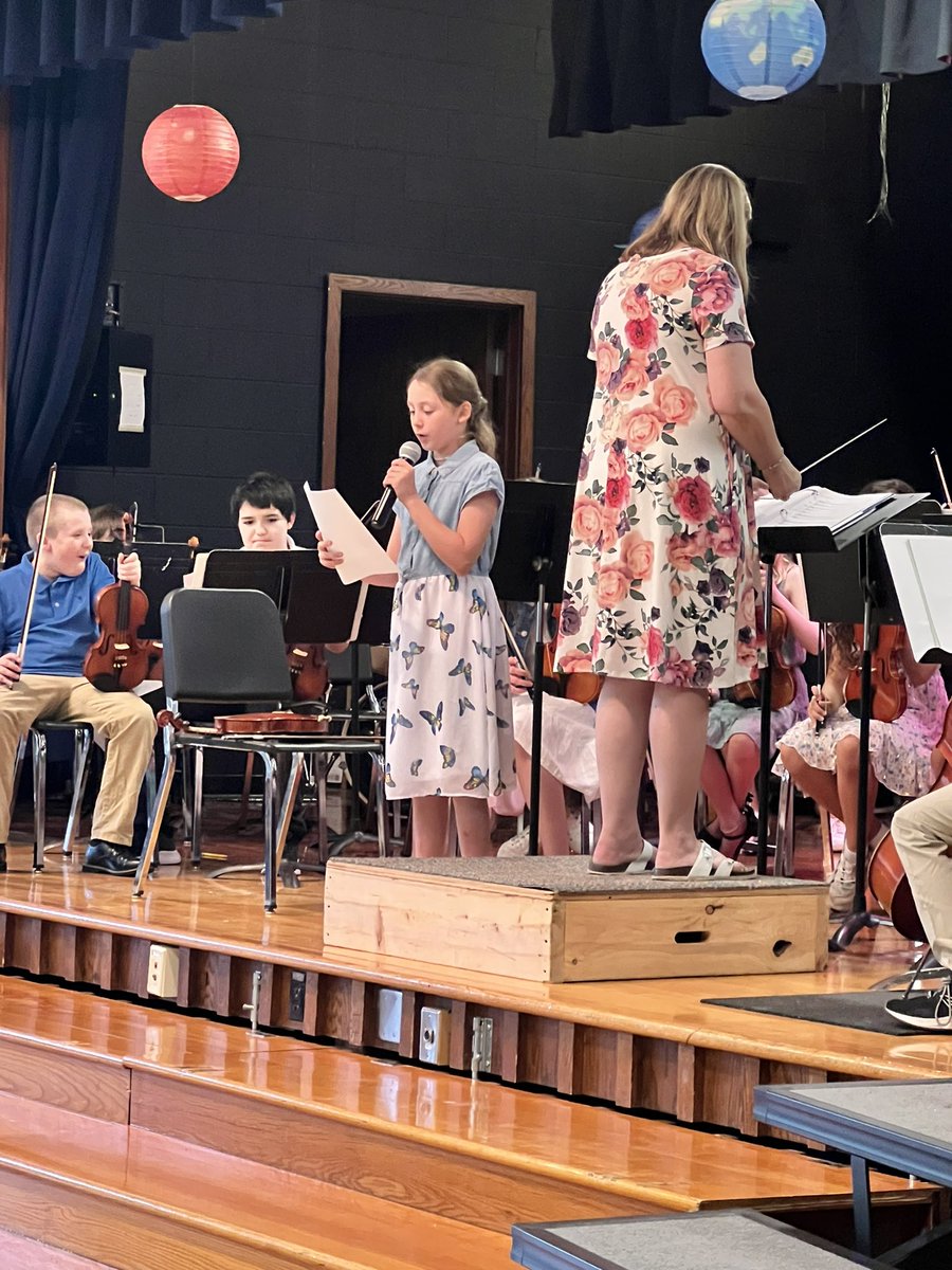 AmyGodkin's tweet photo. 4th grade orchestra was fantastic tonight! Thank you Ms. Rittle and Mr Notarthomas for a fantastic performance . #mrerocks @RittleLori https://t.co/gyWVlnEjcJ