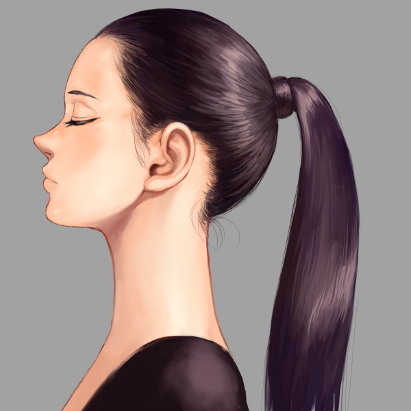 「kao」|柑橘マンのイラスト