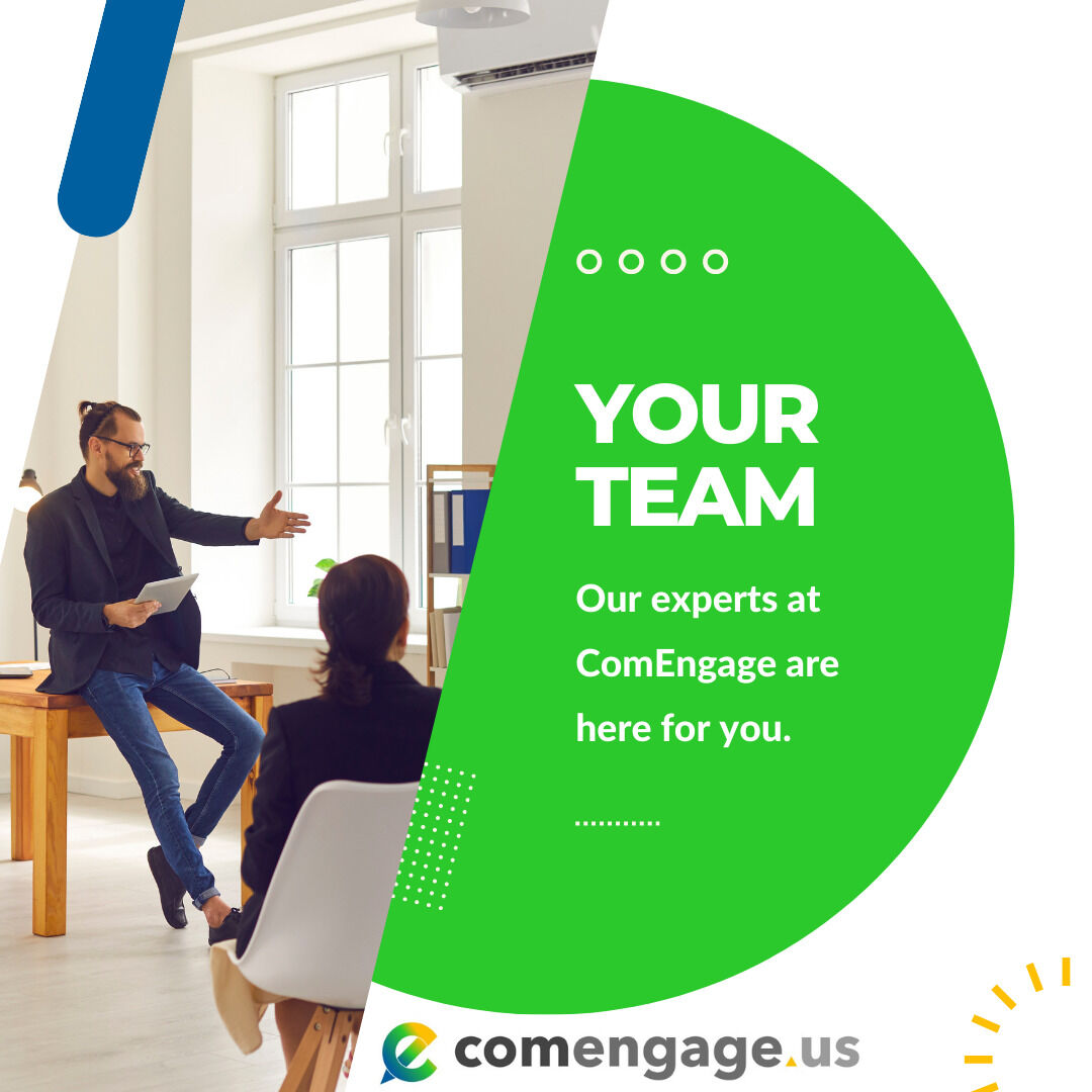 com_engage's tweet photo. Your ComEngage team (consisting of an Engagement Director, Community Manager, and a support team for programming, analytics, reporting, and data visualization) combines equal parts passion and skill to help you connect and engage with your community. https://t.co/p6fOmRU0hE