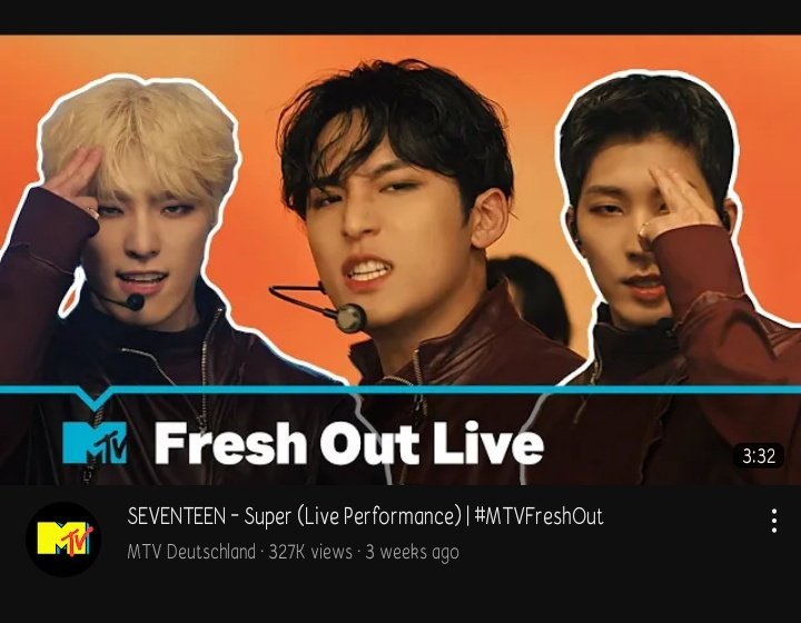 Just notice that @pledis_17 MTV Fresh Out Live performance in different MTV channel have big views!! 🩷🩵 SUPER is so loved‼️💯
#Seventeen
#SUPER