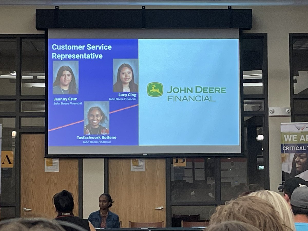 VHSTL's tweet photo. WHAT’S GREAT TODAY? 
@vhstigers Apprenticeship Signing Day!
• Customer Service Rep
• Software Engineering
• Welder

Thank you, @JohnDeere, @cementech, and Quality Manufacturing!

@WDMCS https://t.co/zxjSQ5E5GW