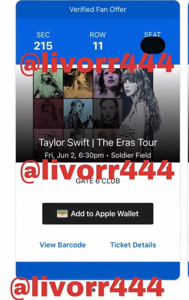 Eras Tour Resell tweet media