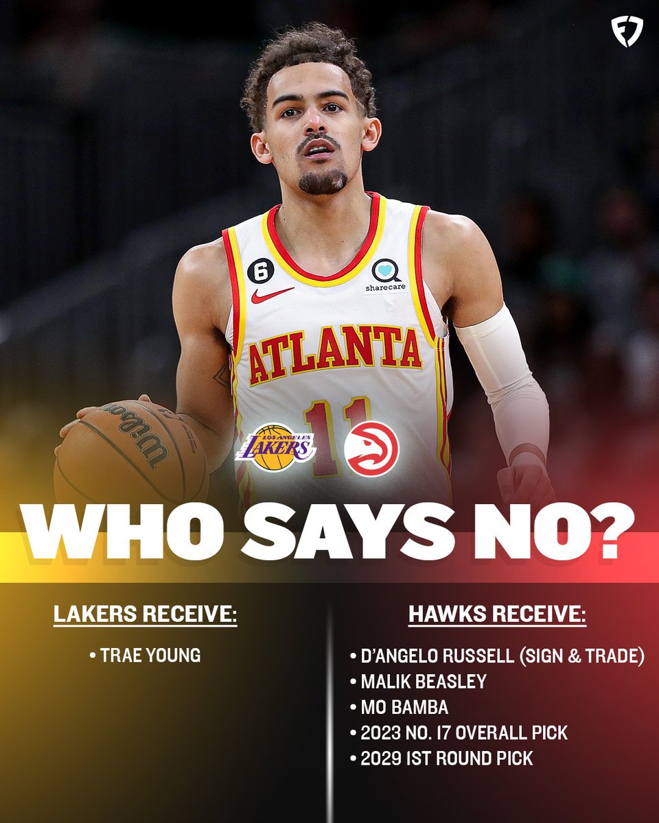 Ice Trae ➡️ Hollywood 

Should the Hawks and Lakers make this trade for Trae Young? 🤔

#LakeShow | #TrueToAtlanta