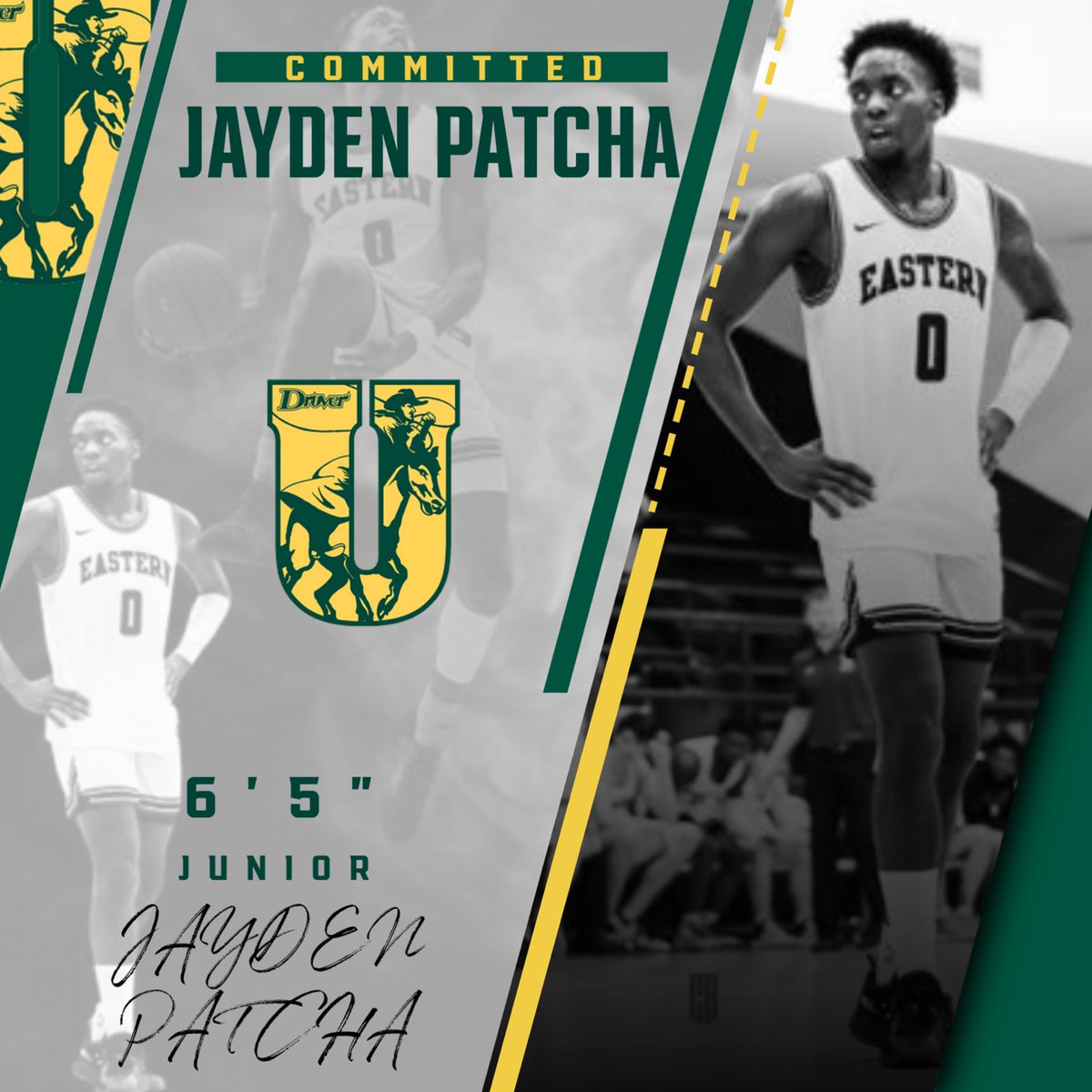 We are excited to have Jayden committed to the Drovers for next year! He comes to us from Houston, TX. by way of Eastern Oklahoma State College. Looking forward to the things Jayden will do here at USAO! #USAO #DROVERUP #NAIA #SAC @jayypatcha