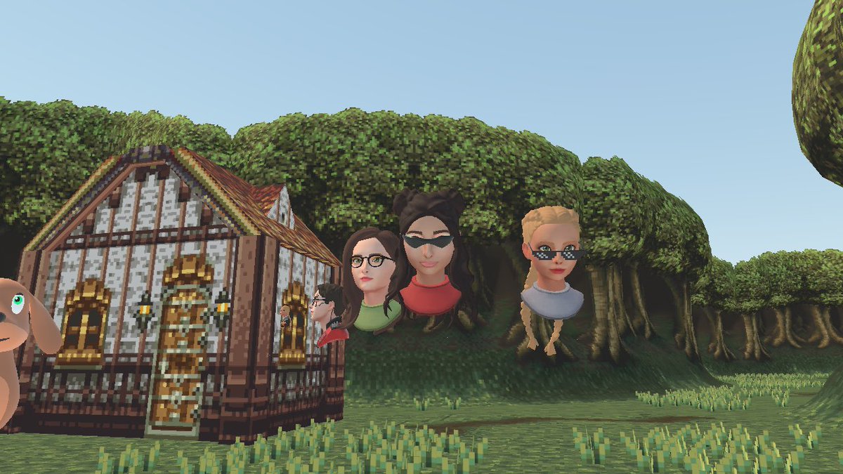 XaosPrincess's tweet image. For a #BA #Seminar on #ImmersiveDesign at @HS_Fresenius we visited @Theanine3D&apos;s beautiful worlds on @MozillaHubs💜🎓😎
TY for having us &amp;amp; for your insights on #VR #ContentCreation - I can&apos;t imagine a better way to present the power of #SocialVR to students from across the pond🤗