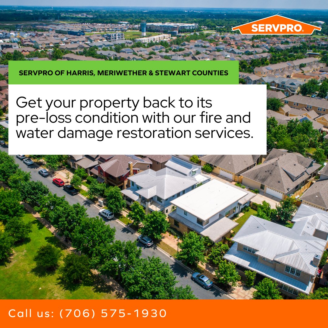 Get your property back to its pre-loss condition with our fire and water damage restoration services. 🛠