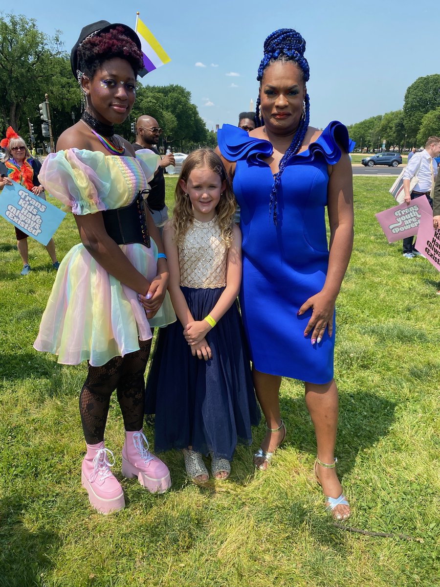 imarajones's tweet photo. It was the greatest joy to witness as a #TransProm chaperone trans youth coming together and celebrating their community. Trans kids have always existed and deserve the same love, care, and support as any other child. #TransJoy 😁💃 https://t.co/SGPmFOsosk