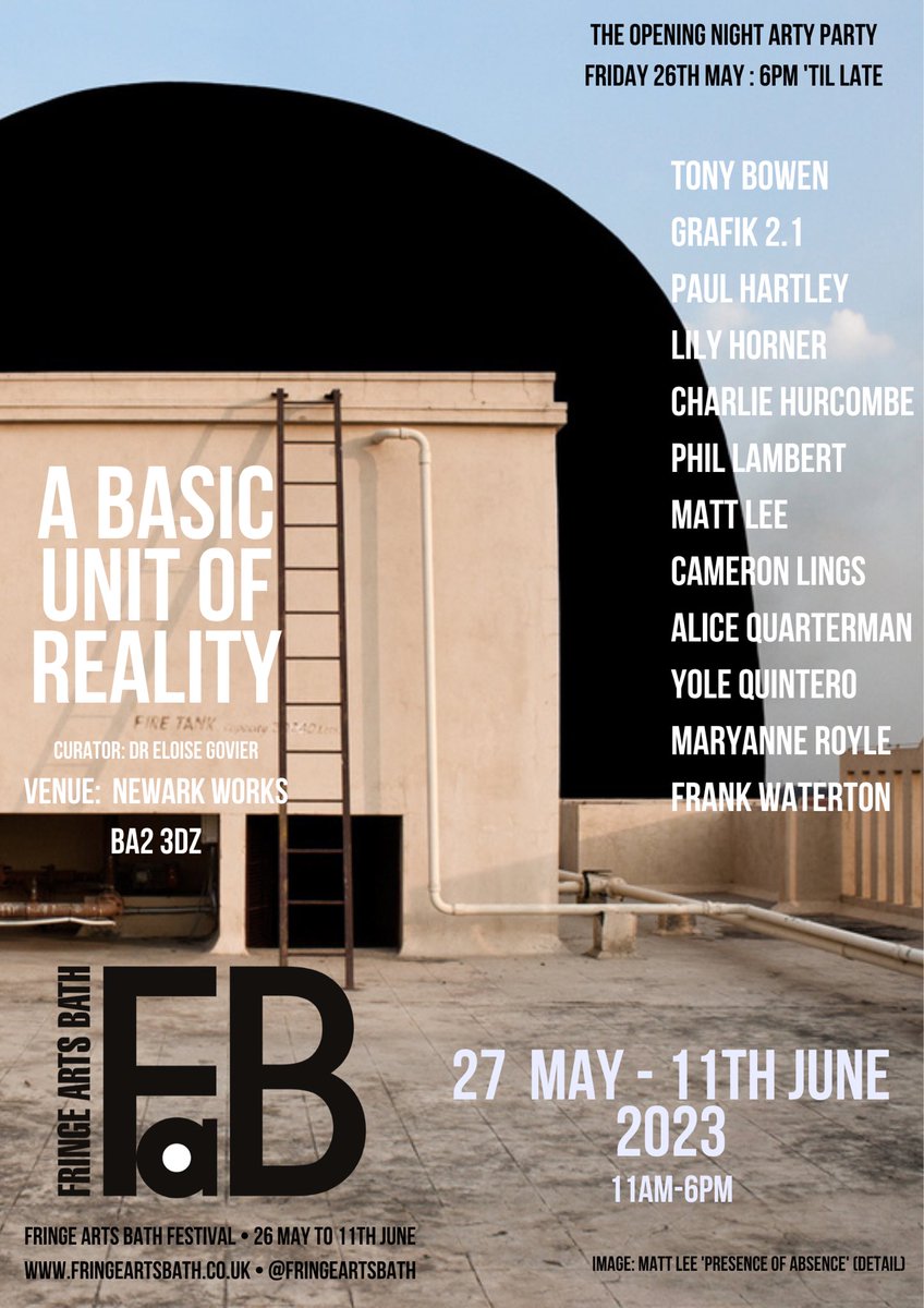 Excited to be showing as part of this exhibit curated by @eloise_govier_artist which is itself only a small part @fringeartsbath fringeartsbath.co.uk opens this Friday and runs until 11 June. #fringeartsbath2023