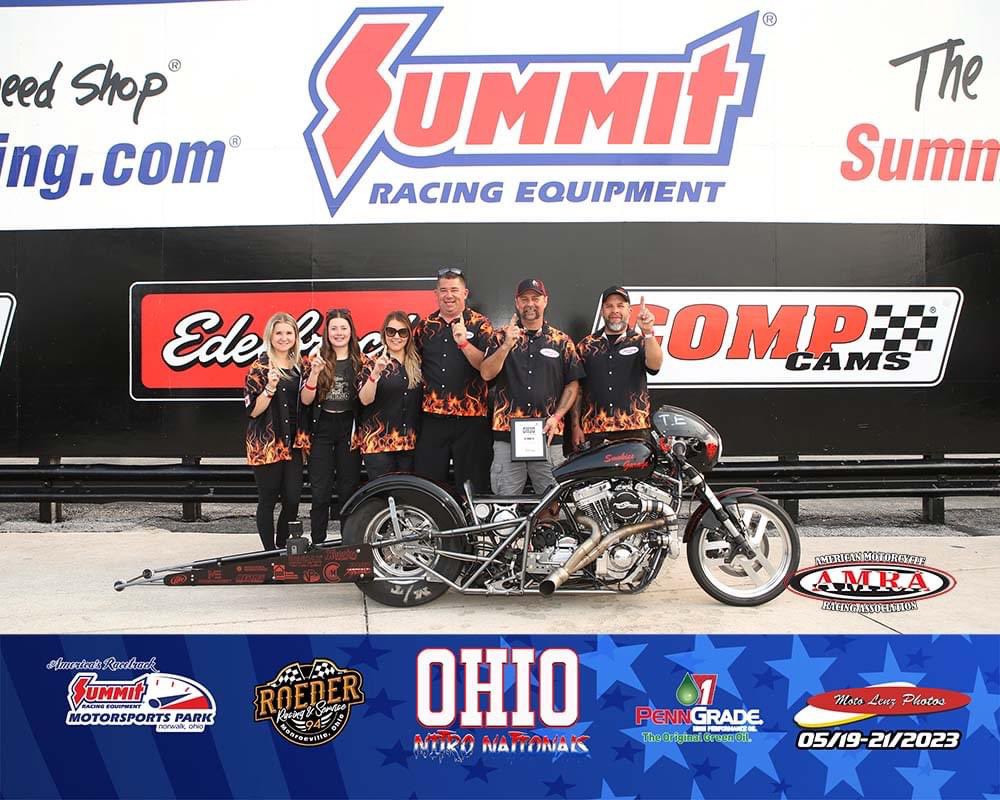 2019AMRALive's tweet photo. Here are the final results and the Winner Circle photos from the AMRA Ohio Nitro Nationals Penngrade1 Drag Racing Series event May 20-21 held at Summit Motorsports Park in Norwalk, Oh.  Congrats to the winners and all of the racers and their crew.  What an awesome weekend! https://t.co/whZ4Laul0V