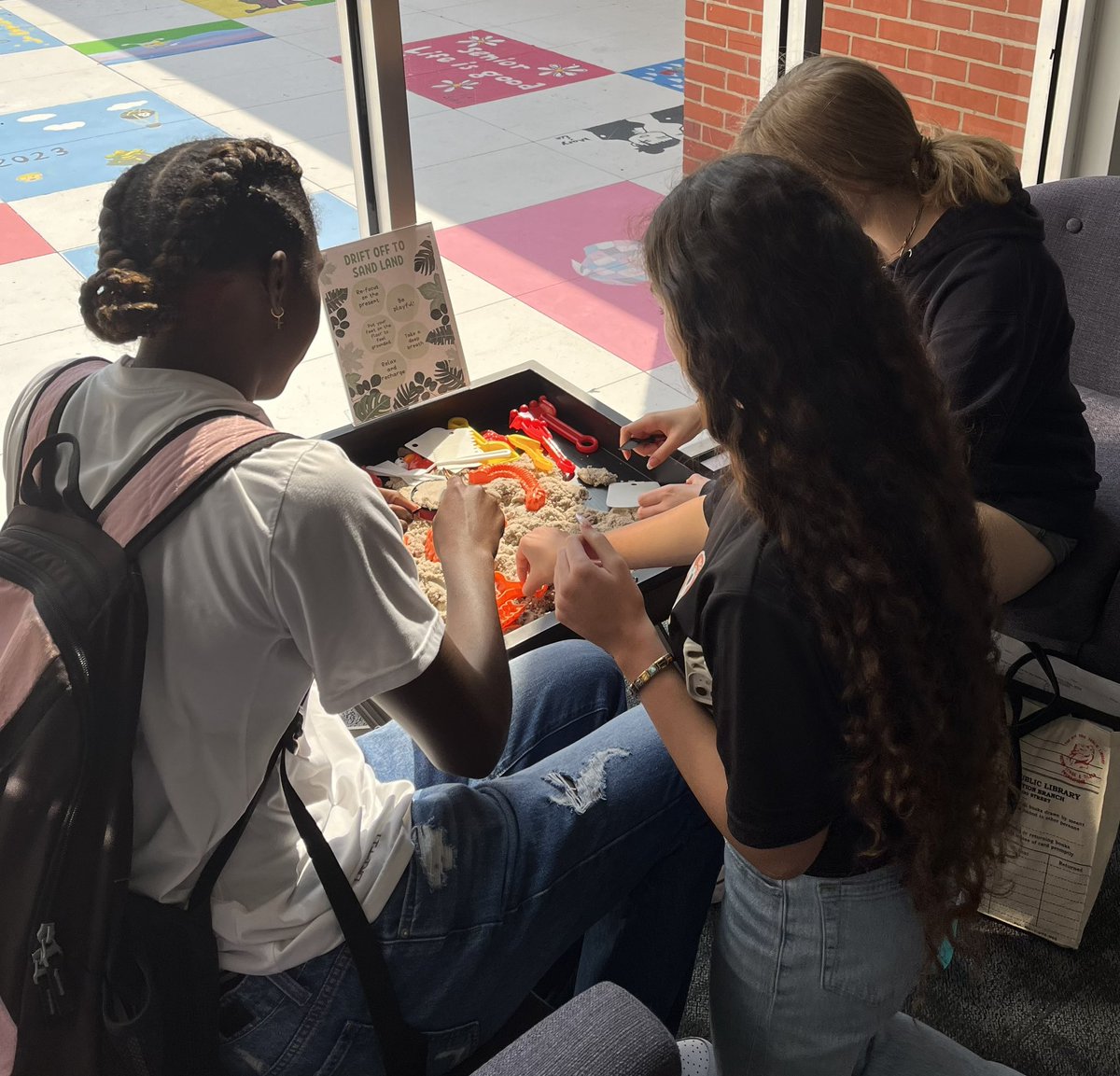 Exam stress? Not after Boone of the relaxation stations in Calkins Library 🦔😊<a href="/lhpsnews/">Lake Highland Preparatory School</a>