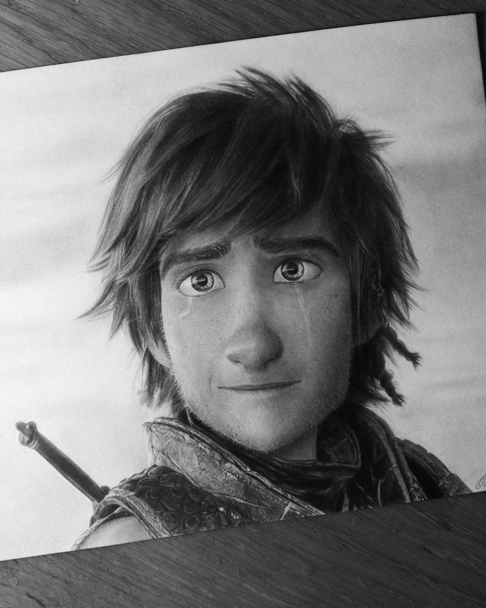 aertharn's tweet photo. 'Go Toothless... Go.' 
#httyd #howtotrainyourdragon #hiccup #portrait https://t.co/lgLmXrjL7y