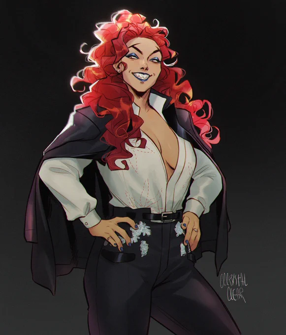 Louise. My very tall red haired bby 