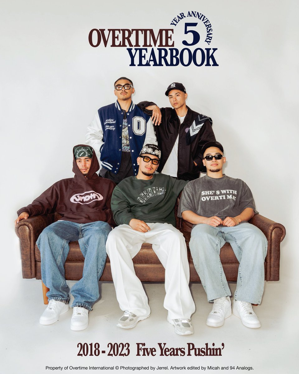 OvertimeINTL's tweet photo. 5 Years Pushin’ https://t.co/2fMCuJPs3g