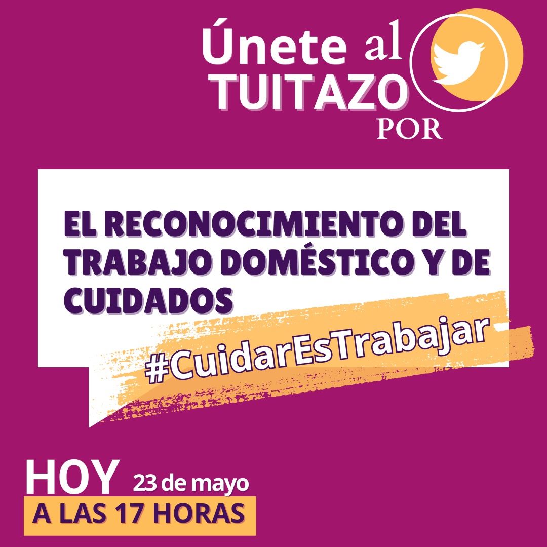 #CuidarEsTrabajar. El trabajo productivo no existe sin el reproductivo, la existencia de la vida, del Estado depende del trabajo invisible que históricamente han realizado las mujeres. La nueva Constitución debe reconocer el trabajo doméstico y de cuidados!