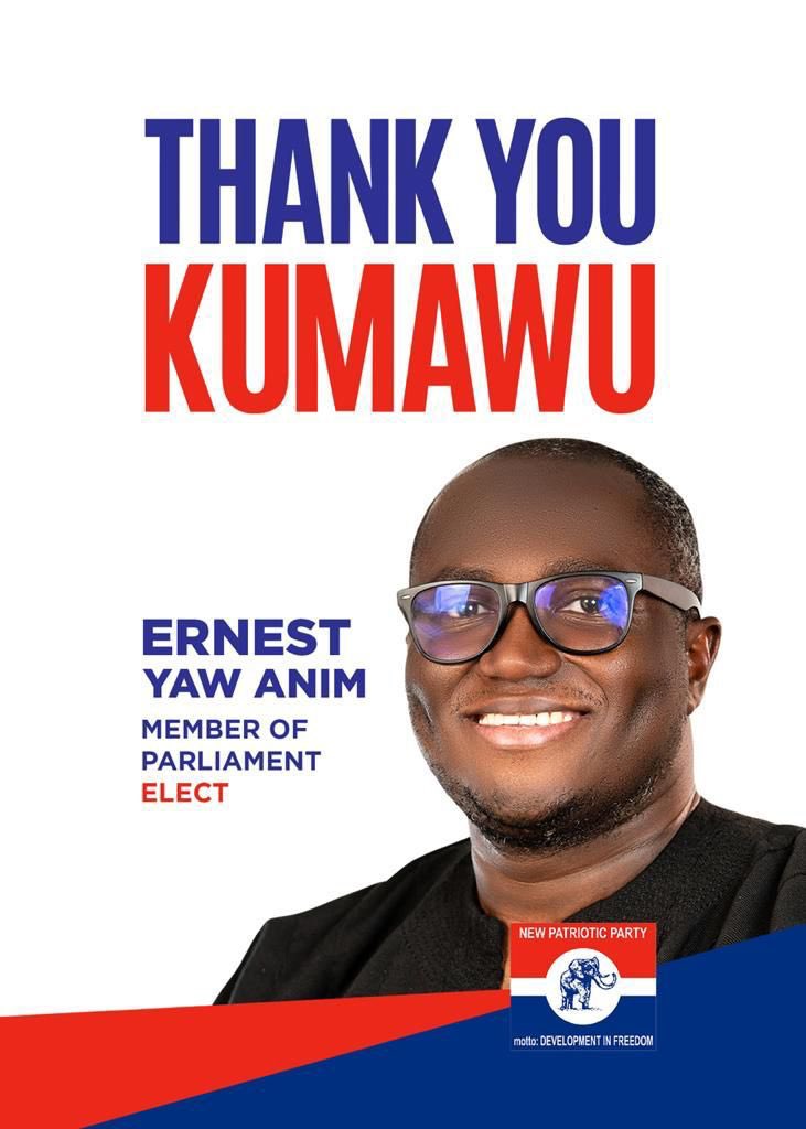 Thank you Kumawu. On to the next one: Assin North. #TheElephant #NPP #BreakingThe8