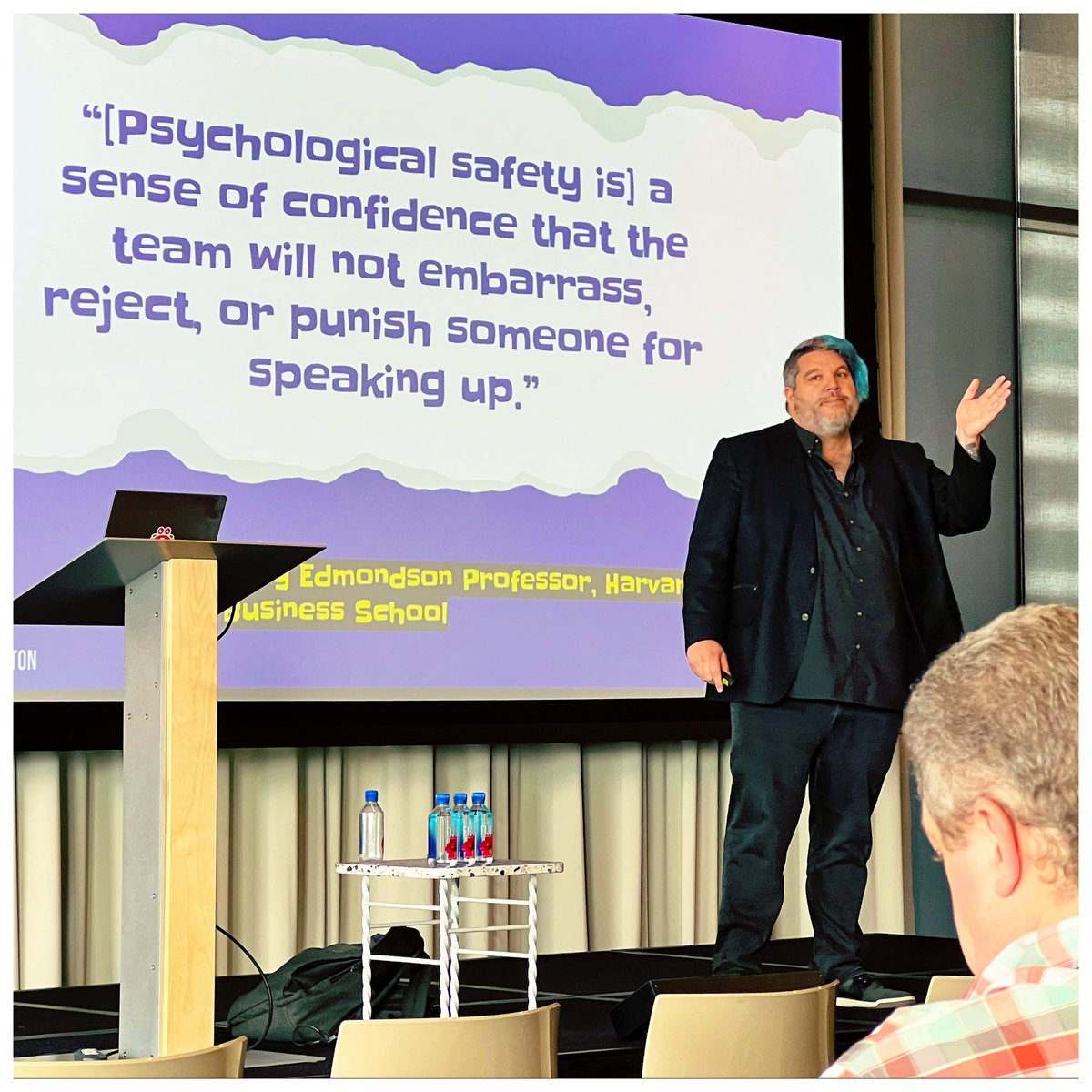 rjchicago's tweet image. Great talk on Psychological Safety within Teams from @mattstratton today at @GOTOcon #GOTOchgo