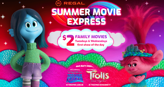 2023 @RegalMovies Summer Movie Express lineup is all family films from Universal and Paramount, including last year's 