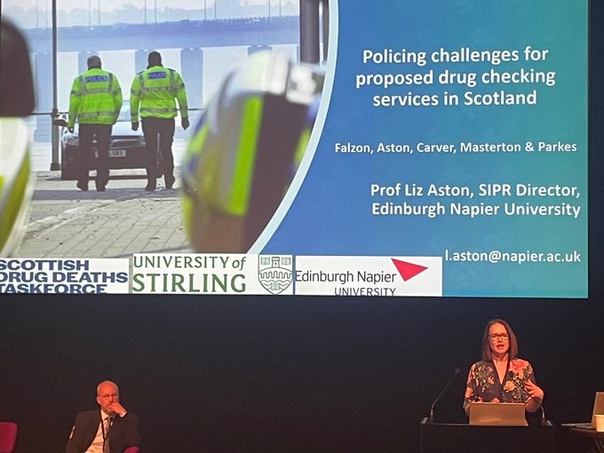 Credit to project leads at @SACASRStir @TessaParkes @FalzonDanilo  @DrHannahCarver & Drug Checking in Scotland  colleagues -see paper harmreductionjournal.biomedcentral.com/articles/10.11… #policing @LEPH2023 @TheSIPR