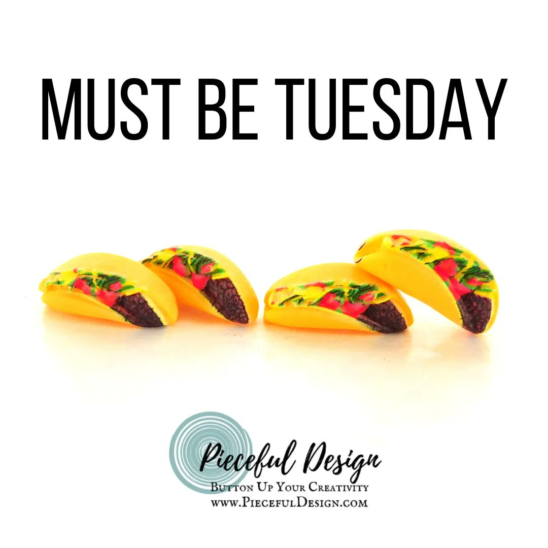 PiecefulDesign's tweet photo. You didn't know you needed taco embellishments until you saw them, right?  Think of the things in your life that would be improved with a little taco on them....

https://t.co/vbmGIjeXYP 

#piecefuldesign #taco #tacotuesday #embellishments #craftsupplies #yum #etsy #craft https://t.co/rzKdgy7mg2