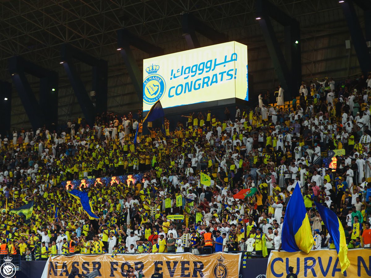 AlNassrFC's tweet photo. كبيـر الريـاض .. وعشّاقه 💛 https://t.co/OVqPrHronE