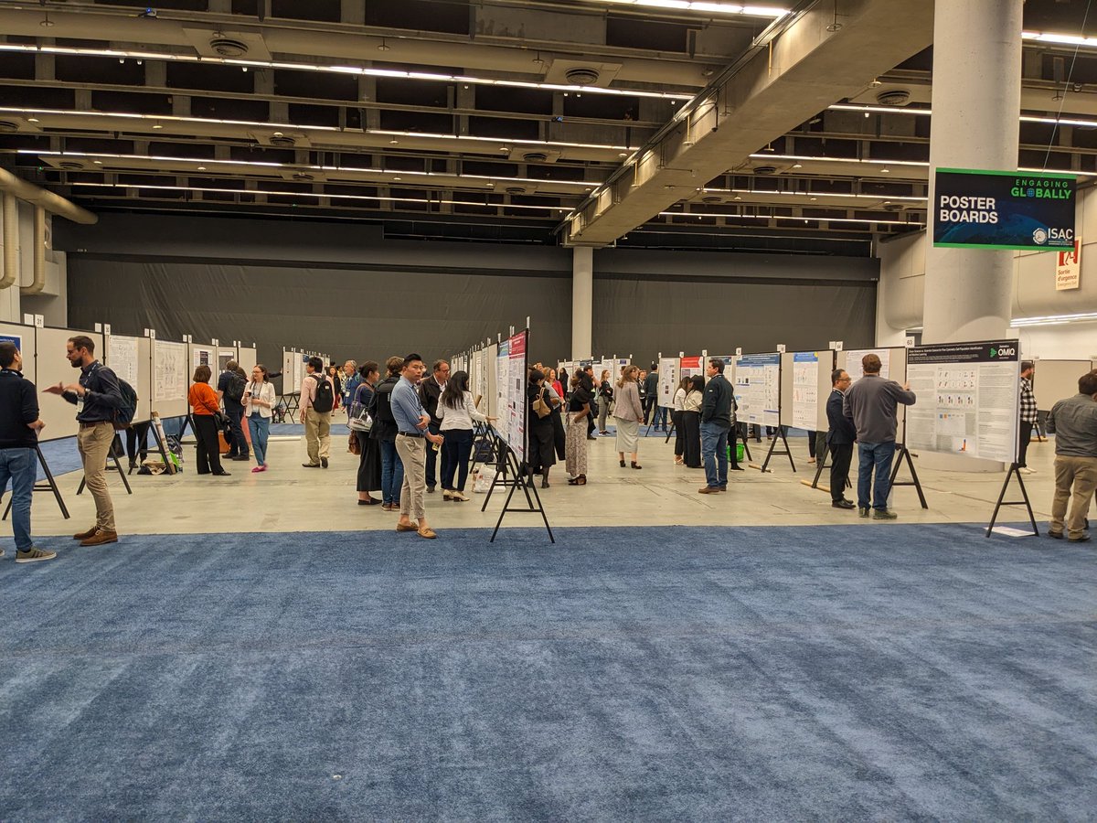 arber_dave's tweet photo. #CYTO2023 is wrapping up on Day 2 in #Montreal! The poster session and social session are happening! @Stratocore 
#cytometry #flowcytometry #corefacility #labops #SaaS https://t.co/OVNAuauEre