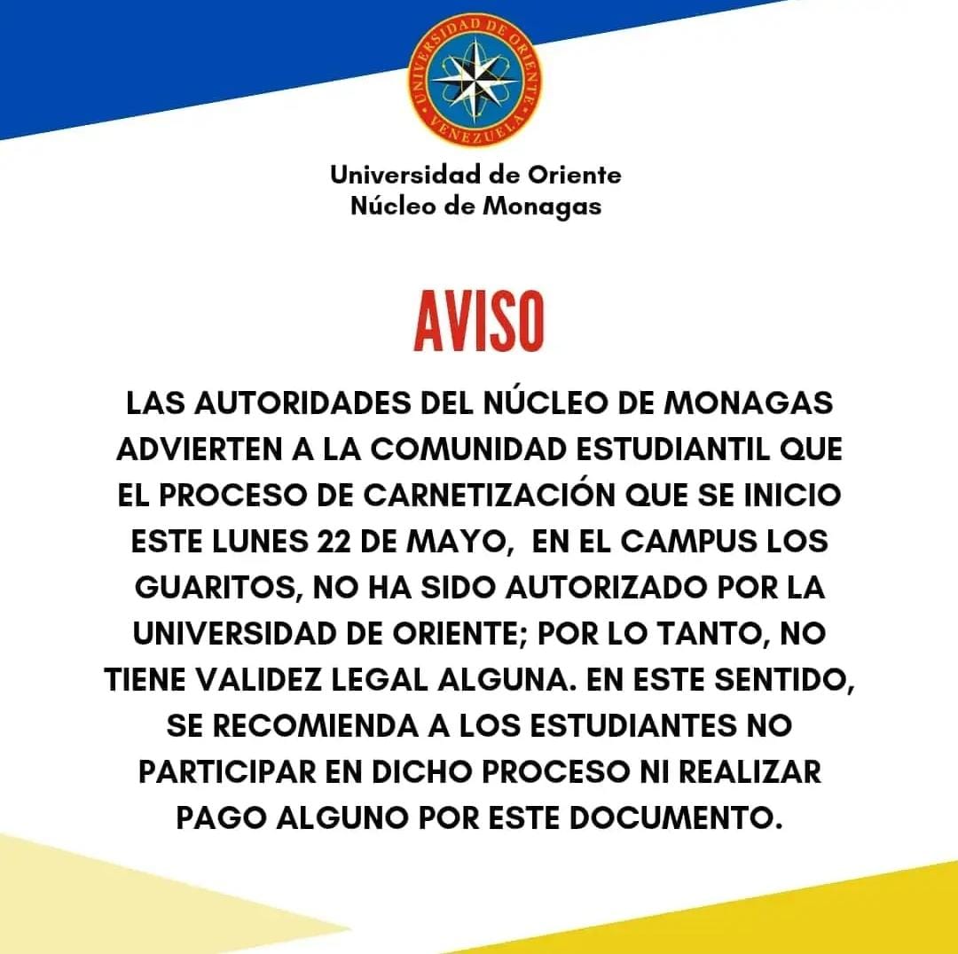 DACE Núcleo Monagas tweet media