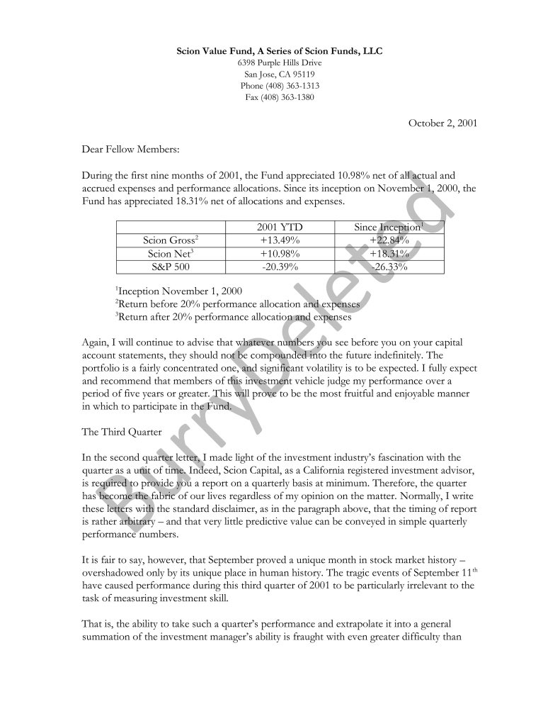 Michael “Deleted” Burry (BurryDeleted) / Twitter