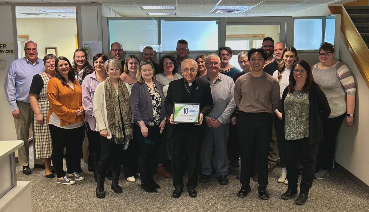 bismancedc's tweet photo. Congratulations to the Bismarck Diocese for ๐ YEARS of membership & support of the Chamber EDC! #BismarckMandan #MemberAnniversary https://t.co/Inmr1C5vVM