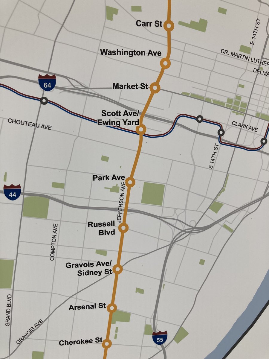 urbanreviewstl's tweet photo. At a Metro North Southside Jefferson Avenue Open House @ Doorways, 1101 N. Jefferson until 7pm. #stl #lightrail #metrostl https://t.co/2vZWQjGBpr