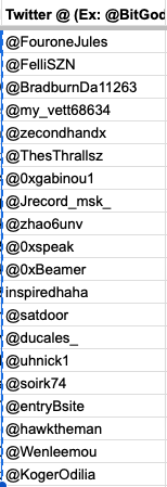 BitGod21's tweet photo. FINAL $OXBT GA WINNERS

👉🔔✅ https://t.co/I2w41EEZAB