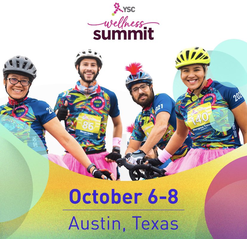 2023 YSC Wellness Weekend classy.org/fundraiser/473… It’s official! I’m riding once again because I can. #youngsurvivalcoalition #ysctdp #yscwellnesssummit #youngsurvivors #cycling
