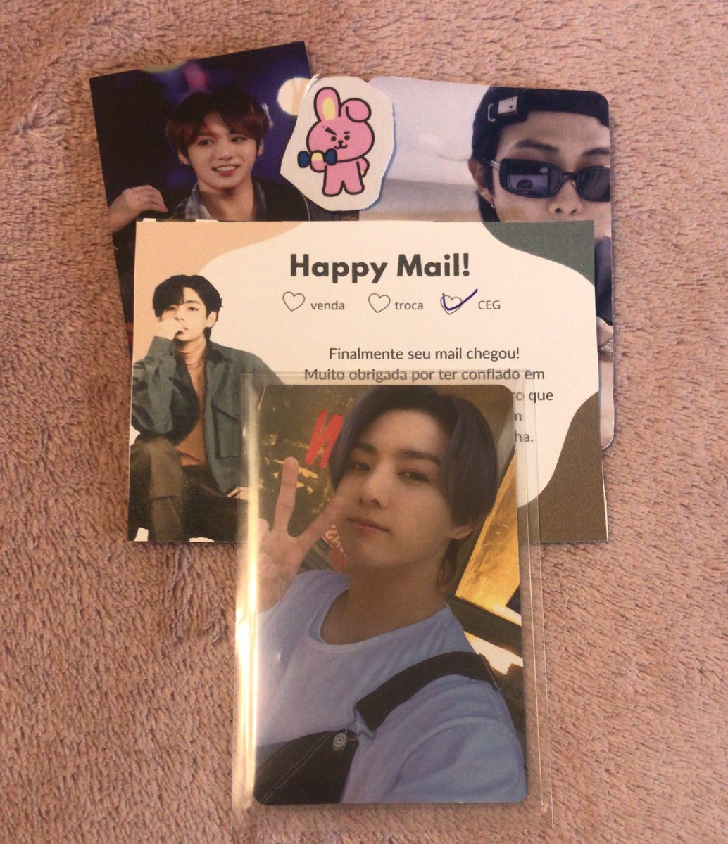 ତᵔᴗᵔ ✦ 𓂃 :  

feedback mega positivo para @thatskimtae que realizou a ceg de jungkook e eu pude ter meu pãozinho em casa 🤍 a ceg foi bem informada e super organizada, veio tudo bem embalado e rapidinho!! muito obrigada pelo carinho e pelos mimos 

<3 𓂃