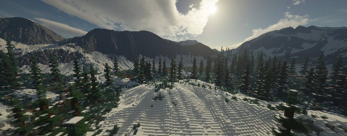 Frozen North #Minecraft #Worldpainter
#worldbuilding #commissionsopen 
Join my discord discord.gg/wSsqy29bG2