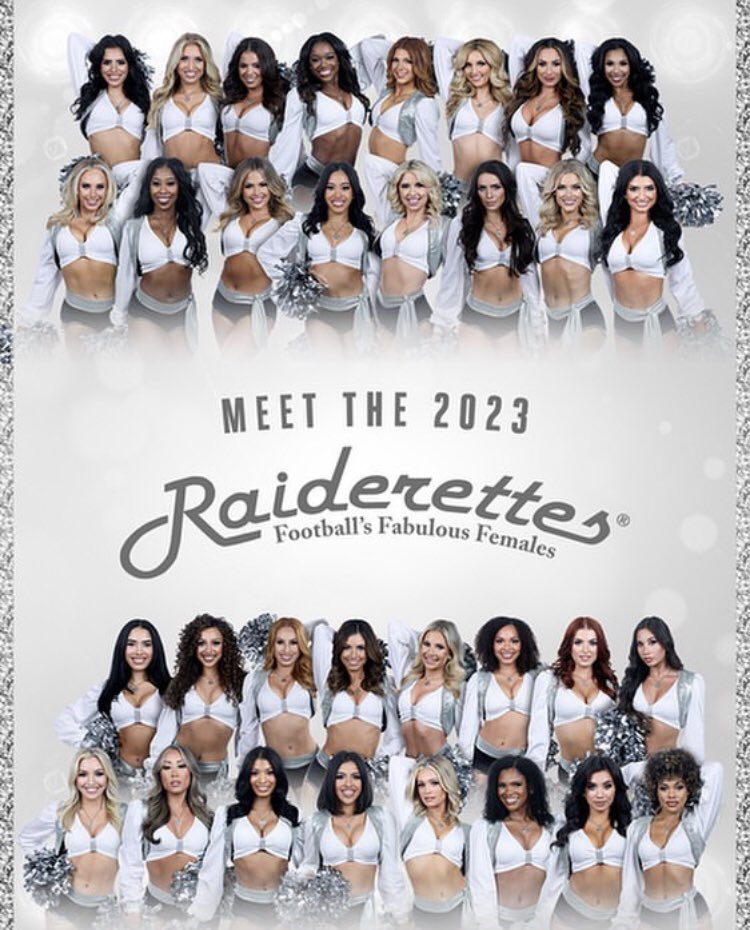 Raiderette Daily on Twitter "Meet the 2023 Las Vegas Raiderettes!! 🤍 