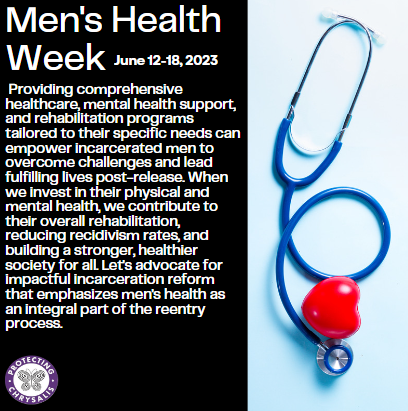 Addressing men's health in the criminal justice system breaks the cycle of incarceration. Comprehensive healthcare, mental health support, and tailored rehabilitation programs empower incarcerated men to thrive post-release. #MensHealthWeek #BreakingTheCycle #IncarcerationReform